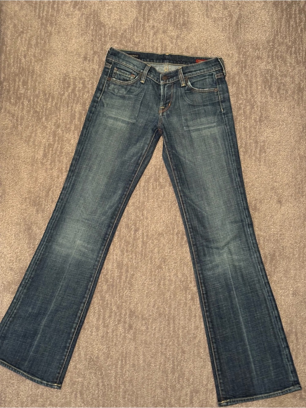 Citizens of Humanity Women’s Bootcut Jeans Low Rise Size 25 30” Inseam